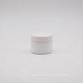 White Cream Jar Glass Jar With Plastic Cap